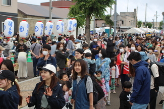 北海ソーラン祭り輪踊り